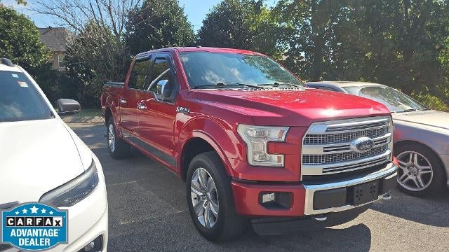 2016 Ford F-150 4WD SuperCrew 5-1/2 Ft Box Platinum