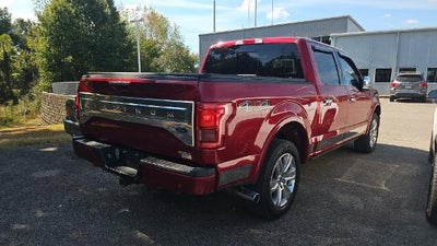 2016 Ford F-150 4WD SuperCrew 5-1/2 Ft Box Platinum