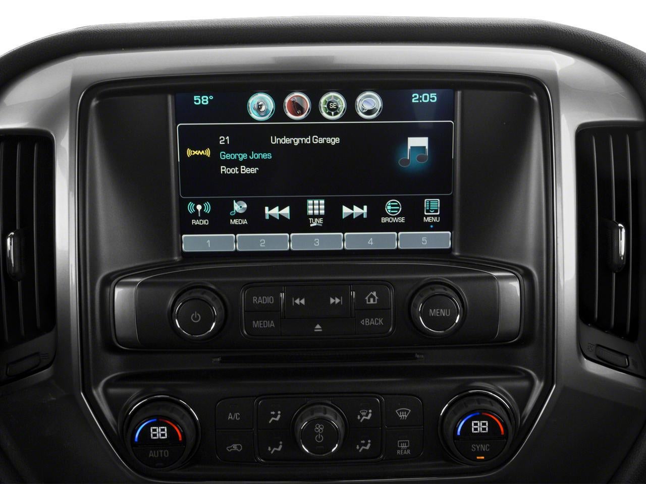 2016 Chevrolet Silverado 1500 Double Cab Standard Box 2-Wheel Drive LT