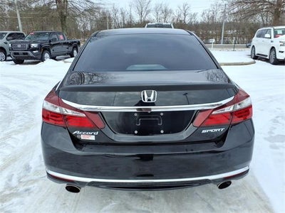 2016 Honda Accord Sedan Sport CVT PZEV