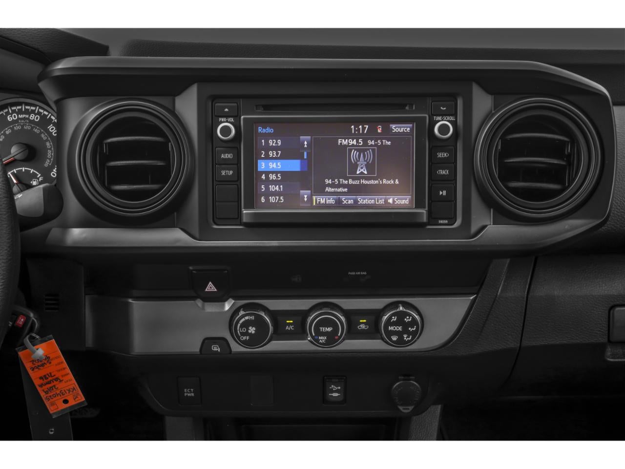 2019 Toyota Tacoma 2WD 2WD SR5 Double Cab 5' Bed V6 AT (GS)