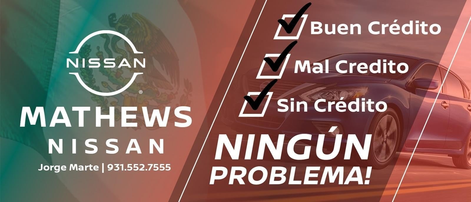 Habla Espanol at Mathews Nissan in Clarksville TN